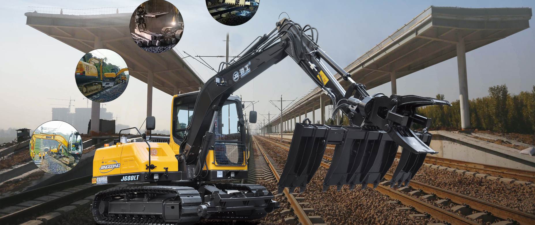 Railway sleeper changer