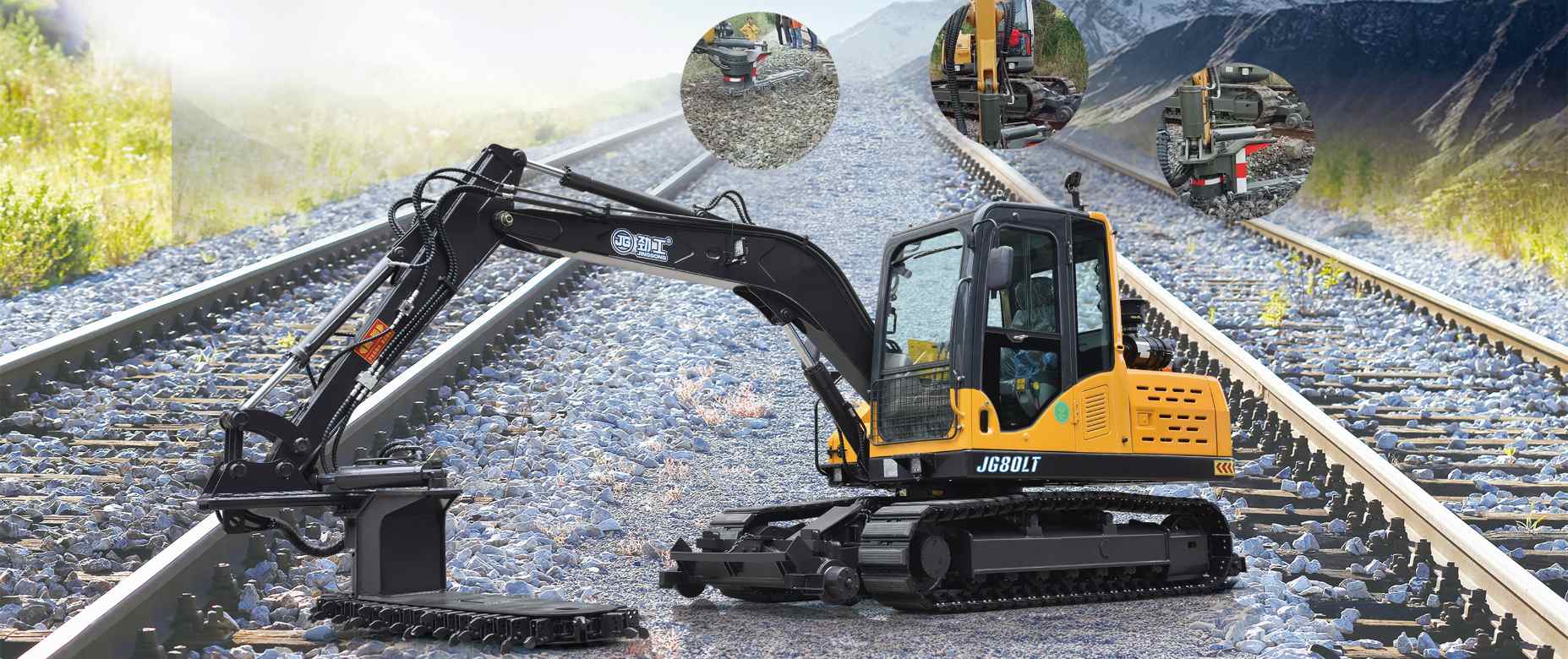 Railway ballast remover