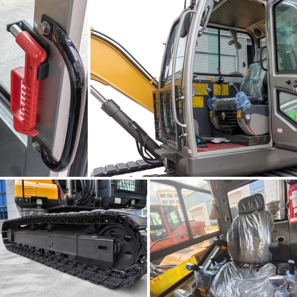tracked railway excavator