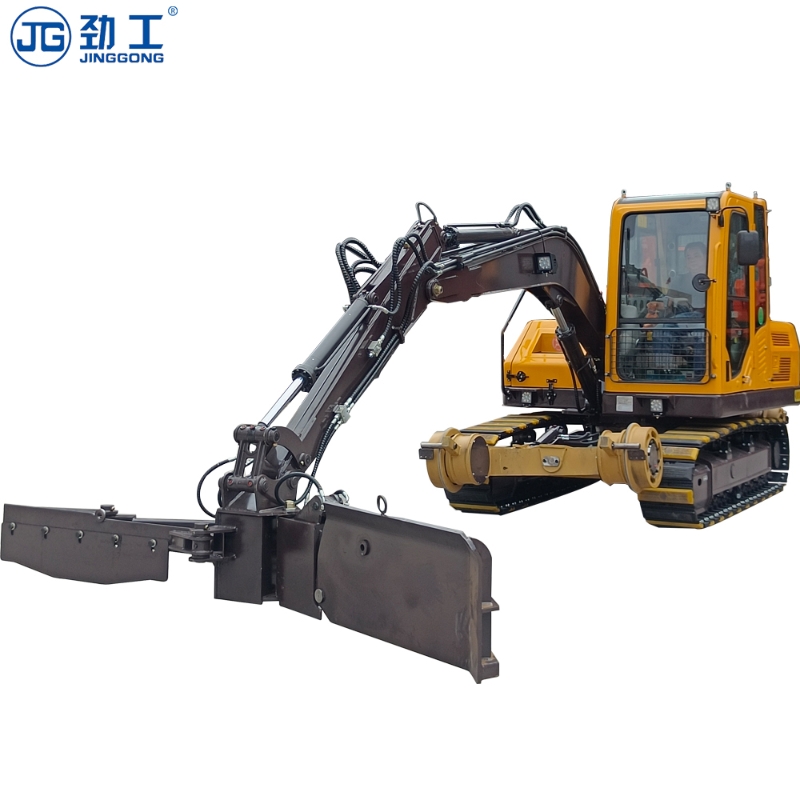 Railway Wheeled Excavator