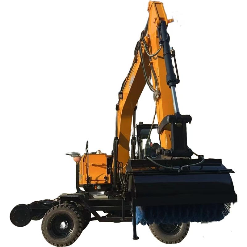 Road-Rail Transfer Excavator