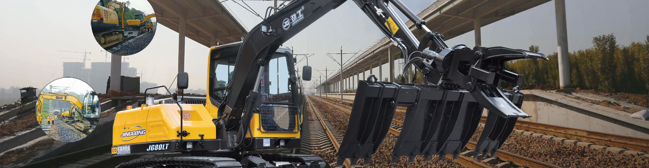 Rail Road Sleeper Changing Machine