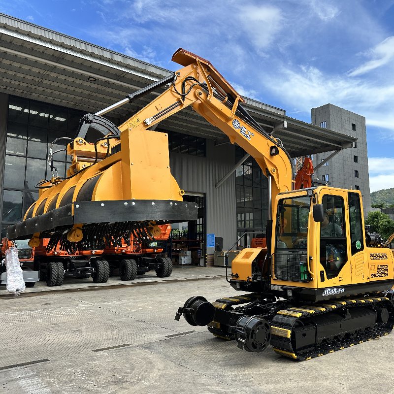 Jinggong railway sweeper was successfully exported to Russia