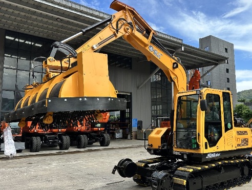 Efficient railway sweeper: the 